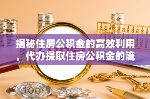 仙居揭秘住房公积金的高效利用，代办提取住房公积金的流程与技巧
