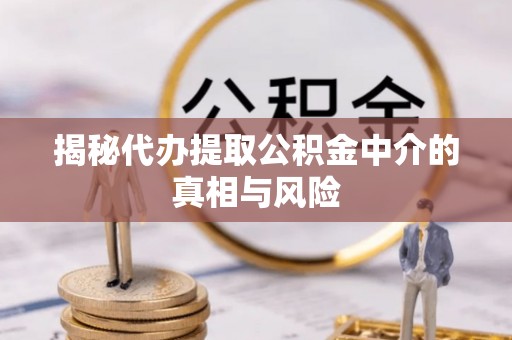 仙居揭秘代办提取公积金中介的真相与风险