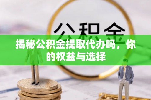 仙居揭秘公积金提取代办吗，你的权益与选择