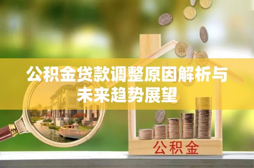 仙居公积金贷款调整原因解析与未来趋势展望