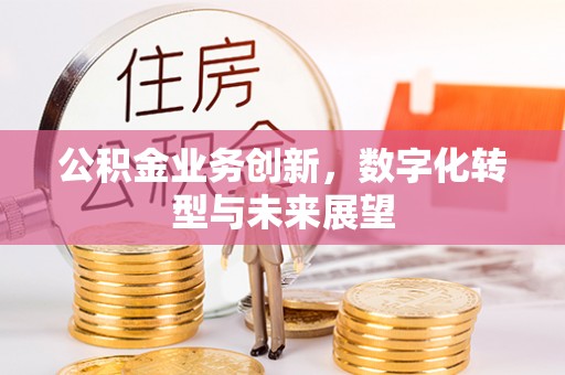 仙居公积金业务创新，数字化转型与未来展望