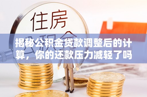 仙居揭秘公积金贷款调整后的计算，你的还款压力减轻了吗？
