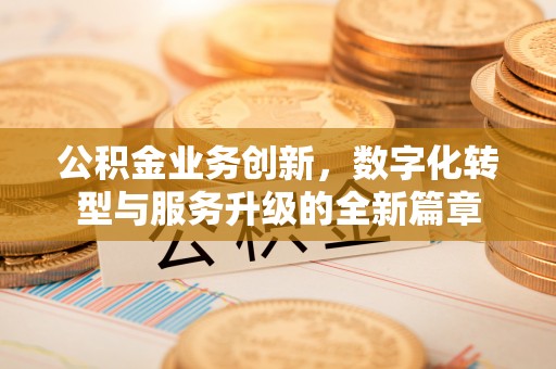 仙居公积金业务创新，数字化转型与服务升级的全新篇章