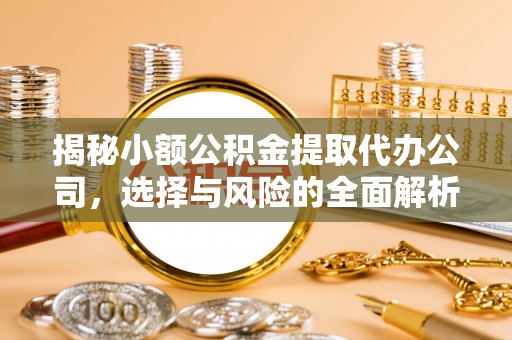 仙居揭秘小额公积金提取代办公司，选择与风险的全面解析
