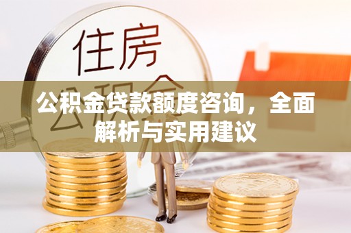 仙居公积金贷款额度咨询，全面解析与实用建议