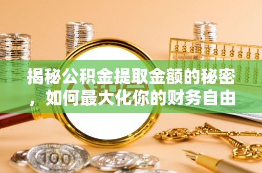 仙居揭秘公积金提取金额的秘密，如何最大化你的财务自由