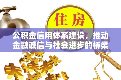 仙居公积金信用体系建设，推动金融诚信与社会进步的桥梁