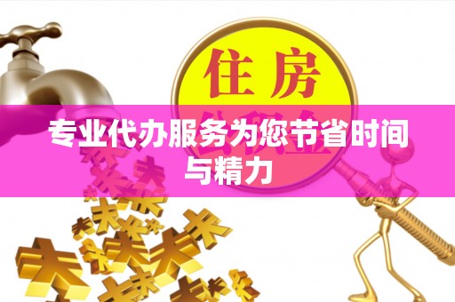 仙居专业代办服务为您节省时间与精力