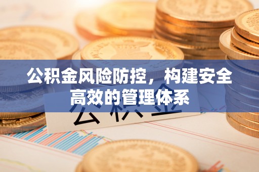 仙居公积金风险防控，构建安全高效的管理体系