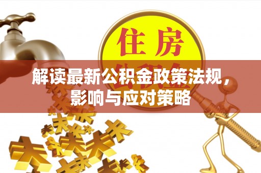 仙居解读最新公积金政策法规，影响与应对策略