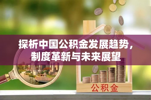 仙居探析中国公积金发展趋势，制度革新与未来展望